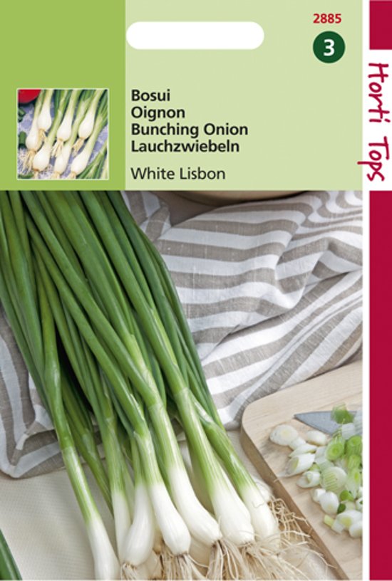 Bosui White Lisbon (Allium cepa) 1000 zaden HT